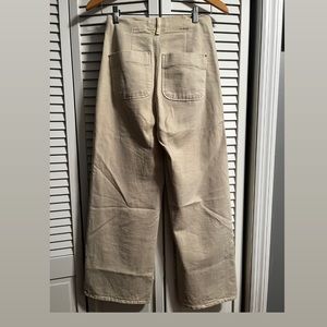 ❌ sold. Cropped wide leg buttone!